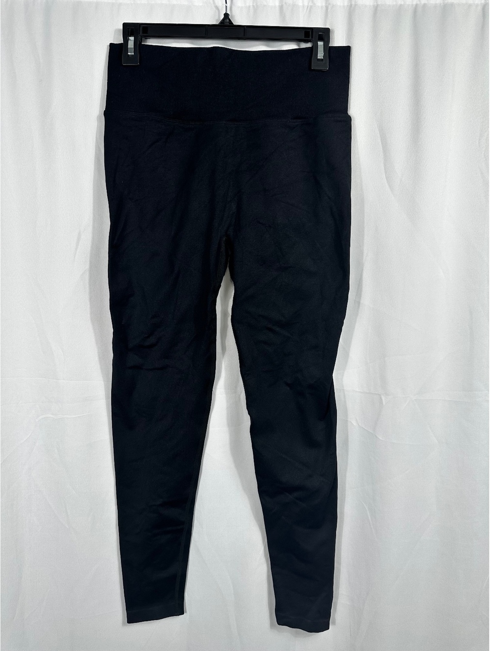 brxl Women's Black High Waist Scrunch Butt Leggings XL